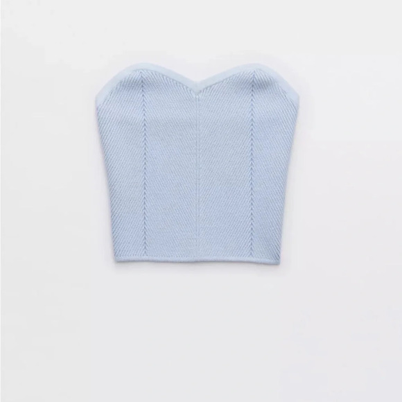 Brand new Aerie Ribbed Sweater Tube Top - Picture 3 of 8